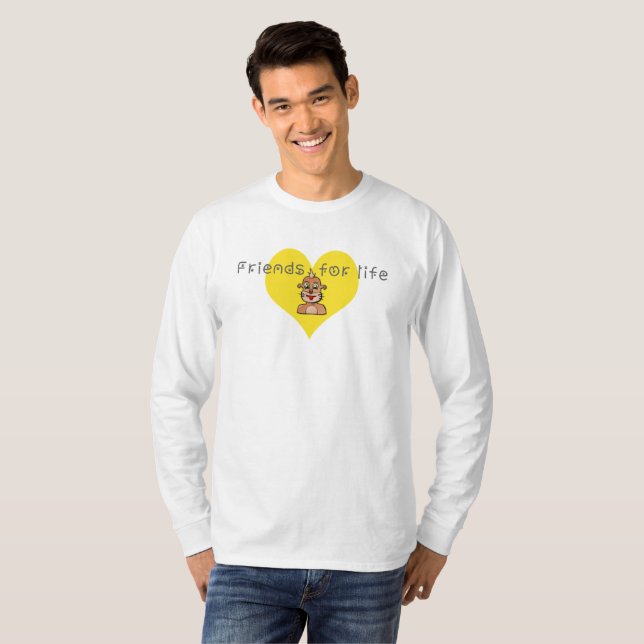 Friends for life T-Shirt (Front Full)