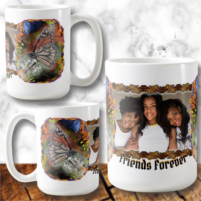 Friends Forever Butterfly Coffee Mug (Creator Uploaded)
