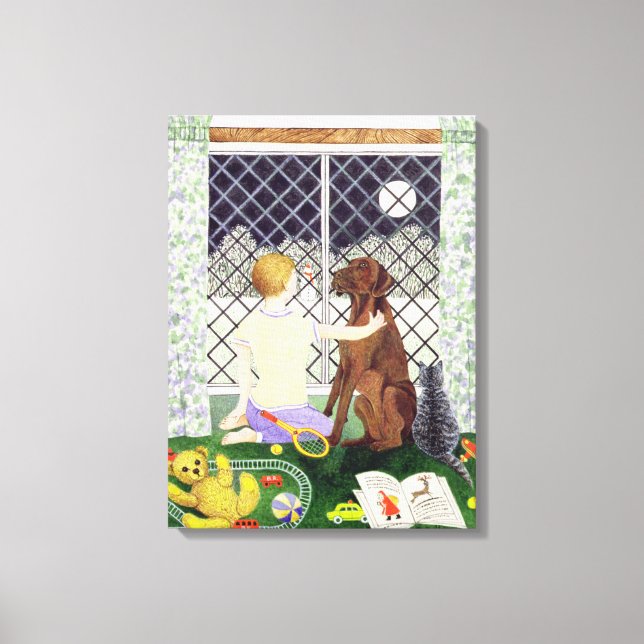 Friends Forever Canvas Print (Front)