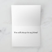 Friends forever card (Inside)
