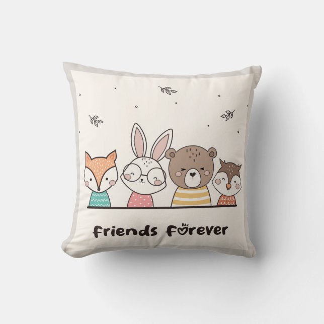 Friends Forever Cushion (Front)