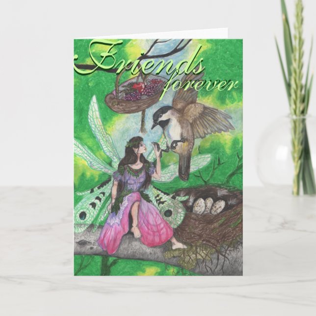 Friends Forever Faery card (Front)
