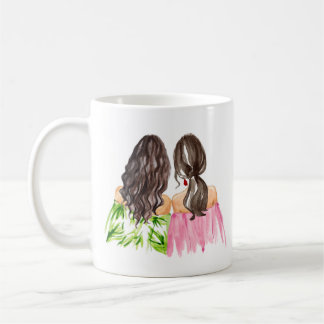 Friends Forever Gift Mug Brunettes