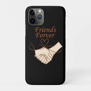Friends Forever Heartline Art iPhone 11 Pro Case