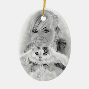 Friends forever Kitty Ornament