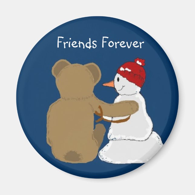 Friends Forever Magnet (Front)