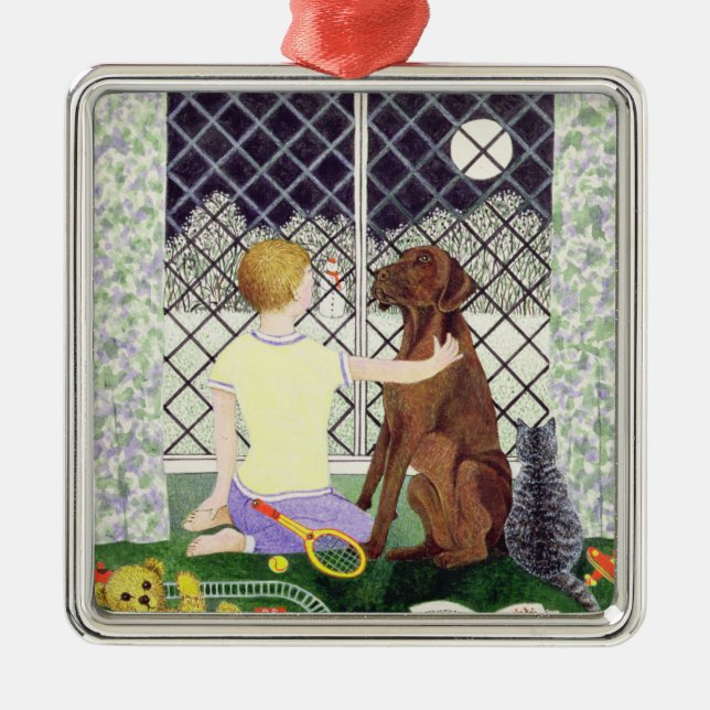 Friends Forever Metal Tree Decoration (Front)