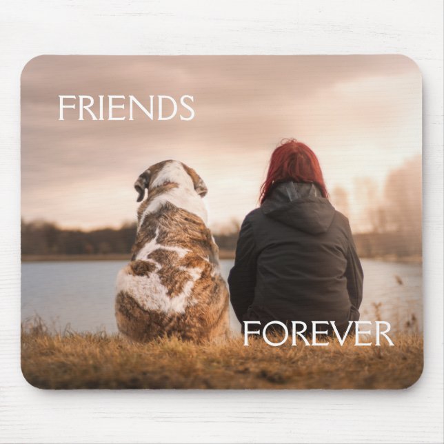 Friends Forever Mouse Mat (Front)