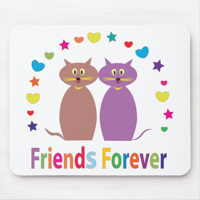 friends forever mouse mat (Front)