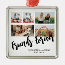 Friends Forever Photo Collage Gift for BFF Custom