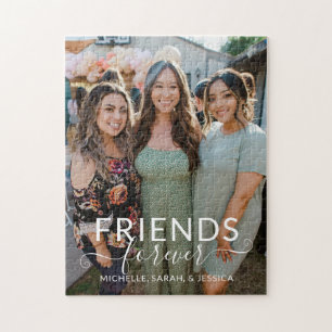 Friends Forever Photo Keepsake Jigsaw Puzzle