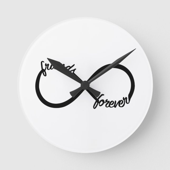 Friends forever round clock (Front)