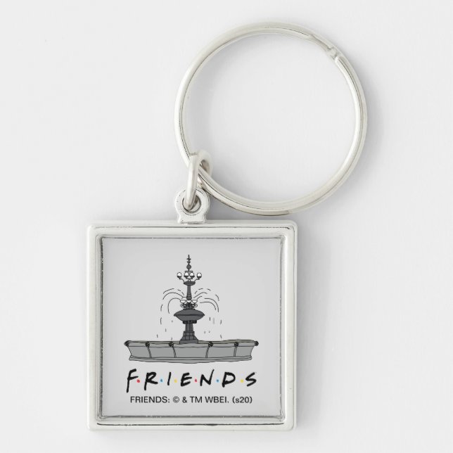 FRIENDS™ Fountain Key Ring (Front)