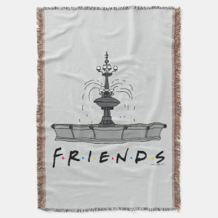 FRIENDS™ Fountain Throw Blanket