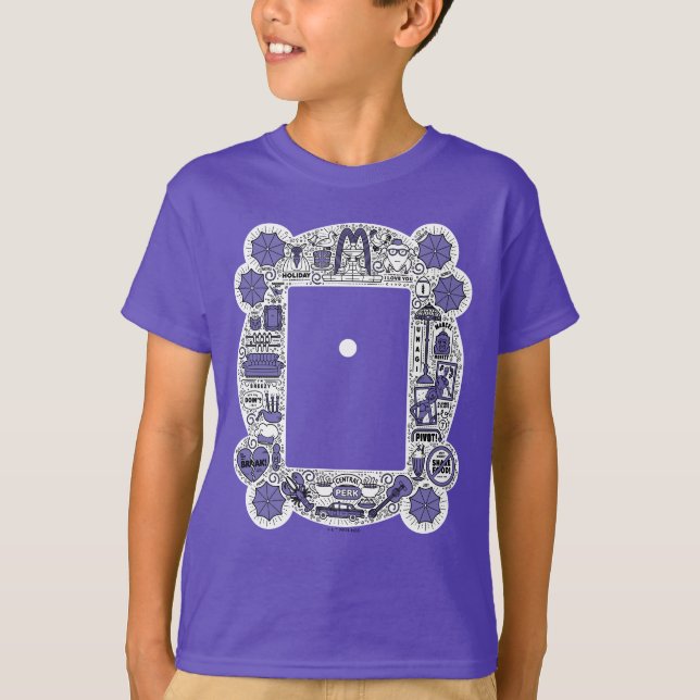 FRIENDS™ Frame Doodle Art T-Shirt (Front)