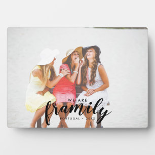 Friends Framily Memory Photo Plaque