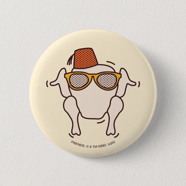 FRIENDS™ | Friendsgiving 6 Cm Round Badge (Front)