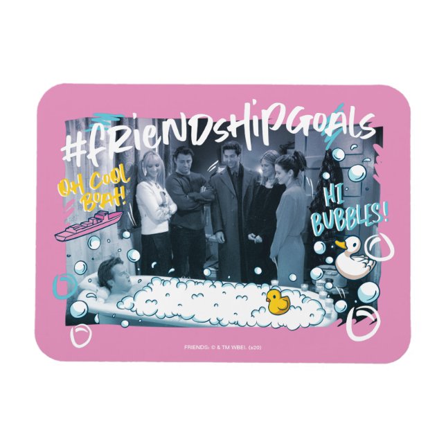 FRIENDS™ | Friendship Goals Magnet (Horizontal)