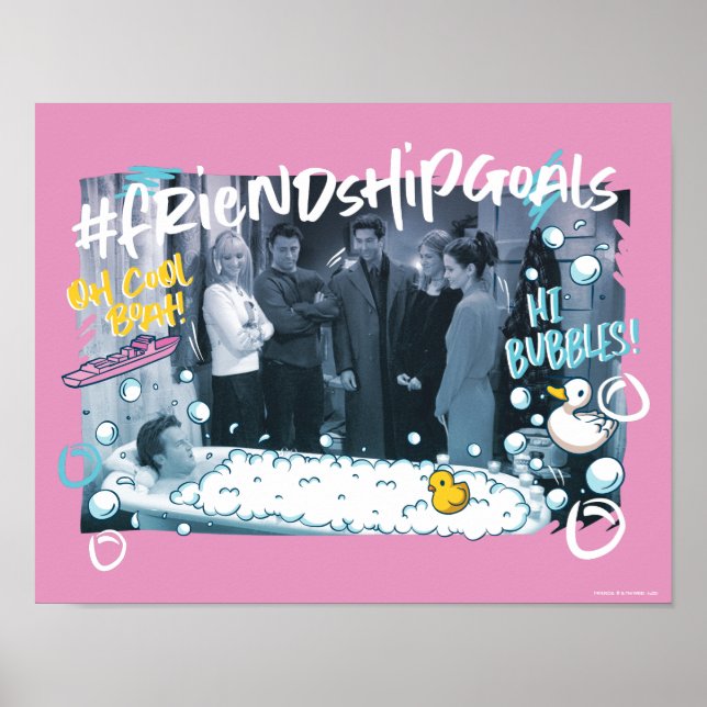 FRIENDS™ | Friendship Goals Poster (Front)