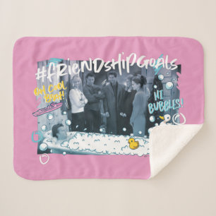 FRIENDS™   Friendship Goals Sherpa Blanket