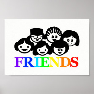 "Friends" Friendship, Poster
