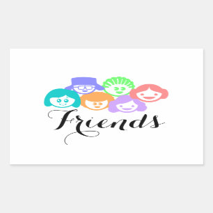 "Friends" Friendship, Pretty Stickers