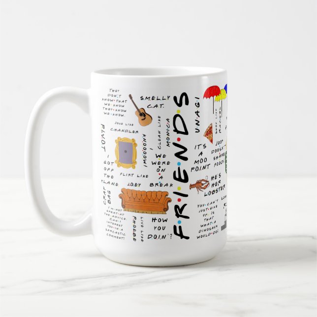 Friends Fun   Coffee Mug (Left)