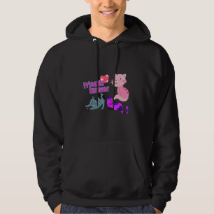 Friends Furever Pun For Cat Hoodie