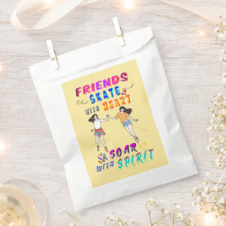 Friends Gift Skate With Heart Soar With Spirit Favour Bags