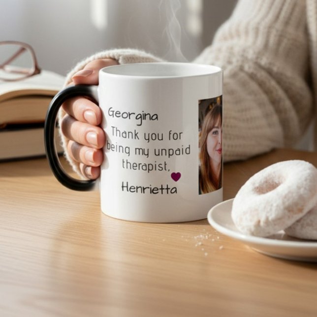 friends gift thank you for being my therapist magic mug (Creator Uploaded)