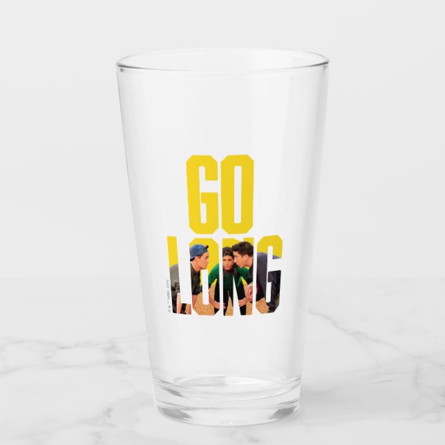 FRIENDS™ | Go Long Quote Glass (Front)