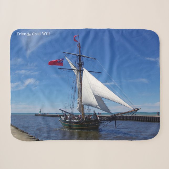 Friends Good sherpa blanket (Front (Horizontal))