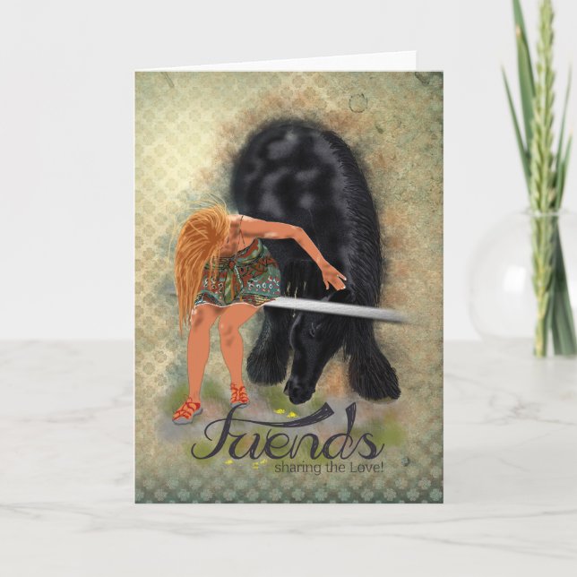 FRIENDS - Greeting Card (Front)