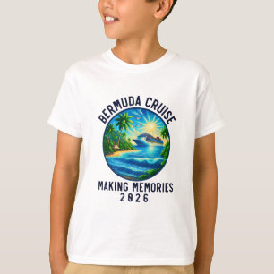 Friends Group Bermuda Cruise 2026 Matching Family  T-Shirt