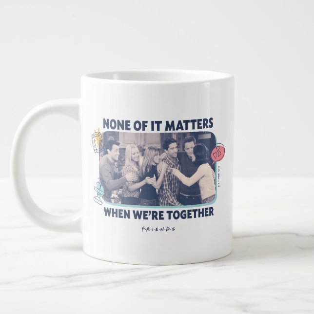 FRIENDS™ | Group Hug Large Coffee Mug (Left)