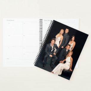 FRIENDS™ Group in Black and White Formal Wear Planner