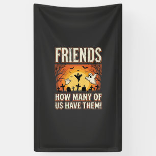 Friends Halloween Ghost Graveyard Design_1 Banner