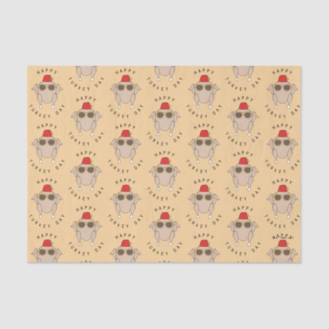 FRIENDS™ | Happy Turkey Day Tissue Paper (Front)