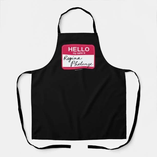 FRIENDS™ | Hello My Name is Regina Phalange Apron (Front)