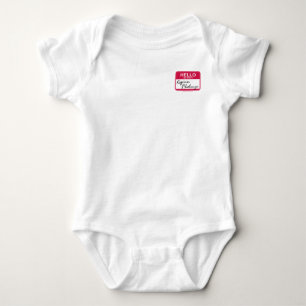 FRIENDS™ Hello My Name is Regina Phalange Baby Bodysuit