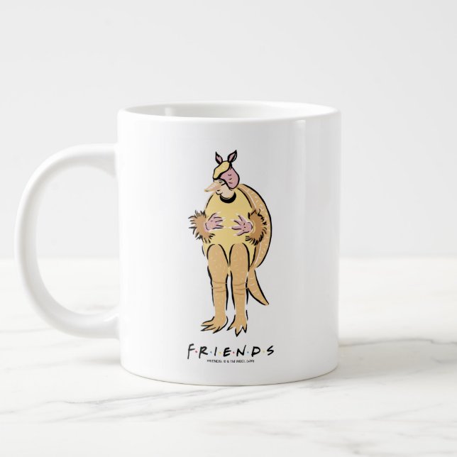 FRIENDS™ | Holiday Armadillo Large Coffee Mug (Left)