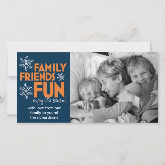 Friends Holiday Card (Front)