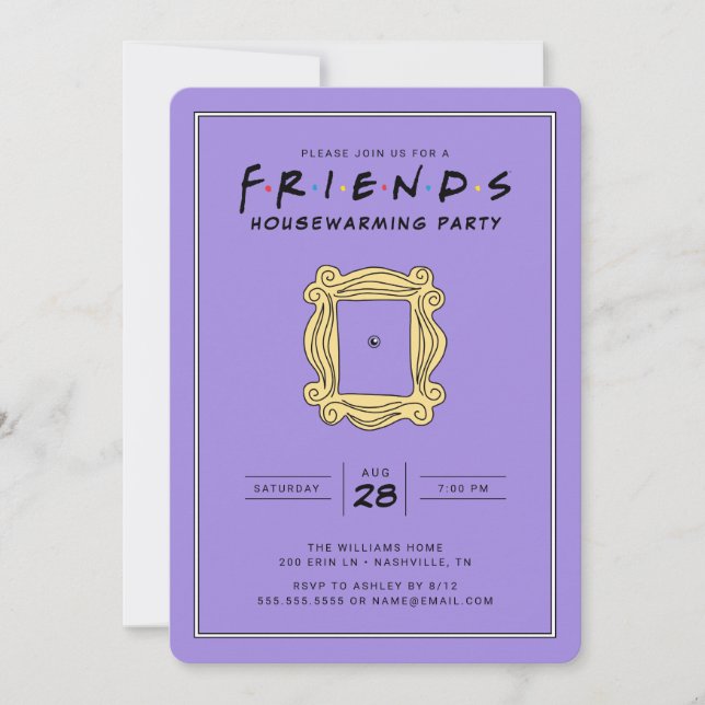 FRIENDS™ | Housewarming Party Invitation (Front)