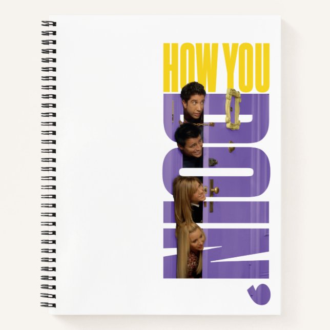 FRIENDS™ | How You Doin' Notebook (Front)