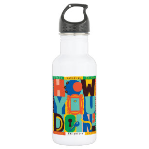 FRIENDS™   How You Doin' - Vibrant Graphic 532 Ml Water Bottle