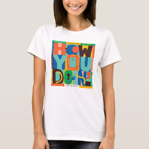 FRIENDS™   How You Doin' - Vibrant Graphic T-Shirt