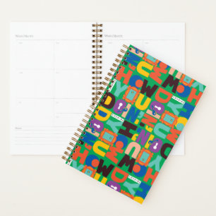 FRIENDS™ How You Doin' Vibrant Pattern Planner