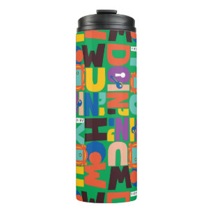 FRIENDS™ How You Doin' Vibrant Pattern Thermal Tumbler