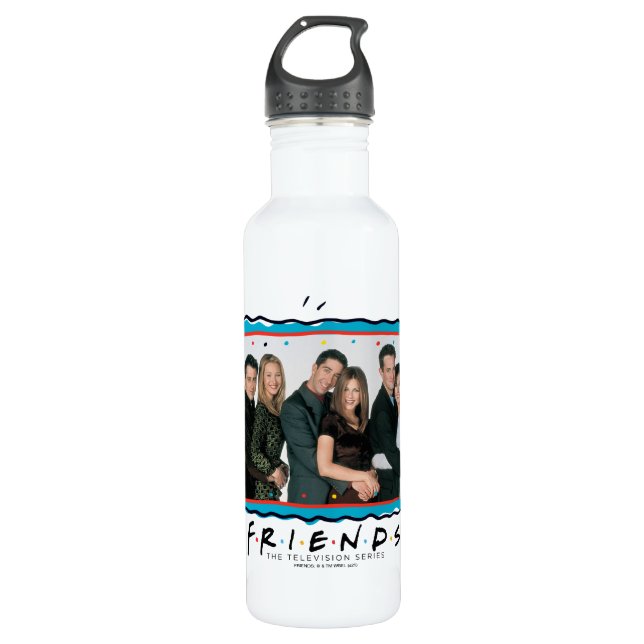 FRIENDS™ | Hugging Couples 710 Ml Water Bottle (Front)
