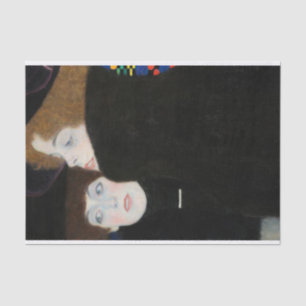 Friends I, The Sisters by Gustav Klimt Tissue Paper